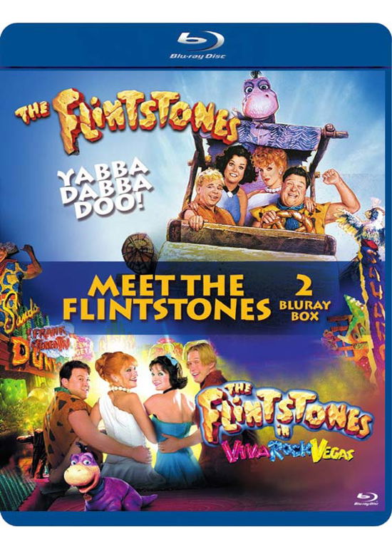 Cover for The Flintstones / The Flintstones In Viva Rock Vegas (Blu-Ray) (2022)