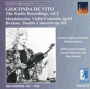 Cover for Brahms / Mendelssohn · Studio (CD) (2002)