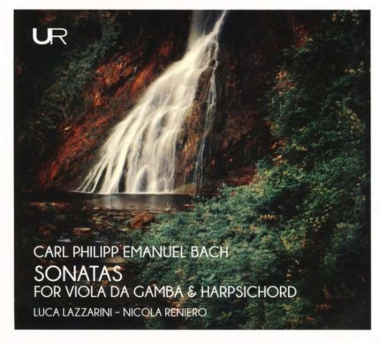 Cover for Lazzarini, Luca &amp; Nicola Reniero · Cpe Bach: Sonatas for Viola Da Gamba &amp; Harpsichord (CD) (2022)