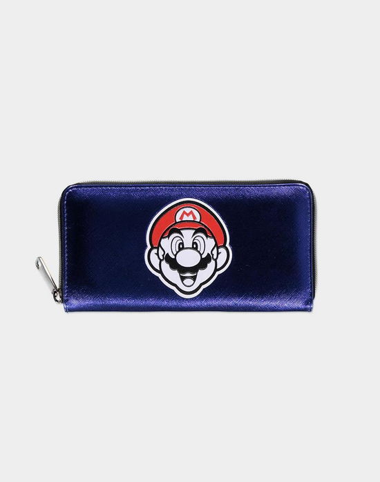 Cover for Nintendo · Nintendo Super Mario Face Zip Around Wallet (MERCH)