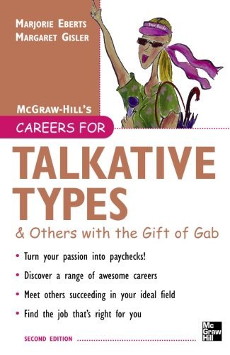 Cover for Margaret Gisler · Careers for Talkative Types and Others with the Gift of Gab, 2nd Ed. (Careers for Series) (Taschenbuch) (2006)