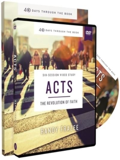 Cover for Randy Frazee · Acts Study Guide with DVD: The Revolution of Faith - 40 Days Through the Book (Paperback Book) (2023)