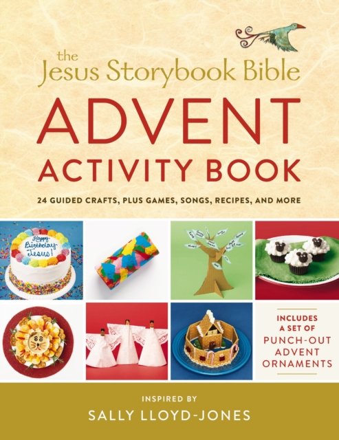 Cover for Sally Lloyd-Jones · The Jesus Storybook Bible Advent Activity Book: 24 Guided Crafts, plus Games, Songs, Recipes, and More - Jesus Storybook Bible (Paperback Bog) (2023)