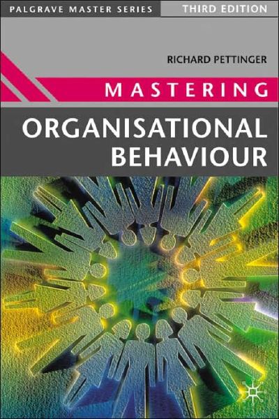 Cover for Richard Pettinger · Mastering Organisational Behaviour (N/A) (2000)
