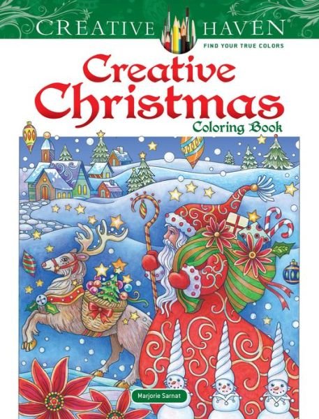 Cover for Marjorie Sarnat · Creative Haven Creative Christmas Coloring Book - Creative Haven (Paperback Bog) (2018)