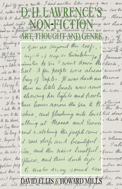 D. H. Lawrence's Non-Fiction: Art, Thought and Genre - David Ellis - Bøger - Cambridge University Press - 9780521115797 - 23. juli 2009