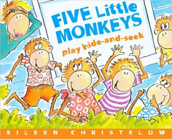Cover for Eileen Christelow · Five Little Monkeys Play Hide and Seek (Hardcover Book) [Turtleback School &amp; Library Binding, Reprint edition] (2010)
