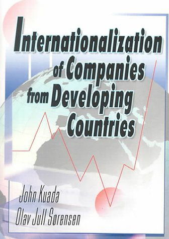 Cover for Erdener Kaynak · Internationalization of Companies from Developing Countries (Taschenbuch) (2000)