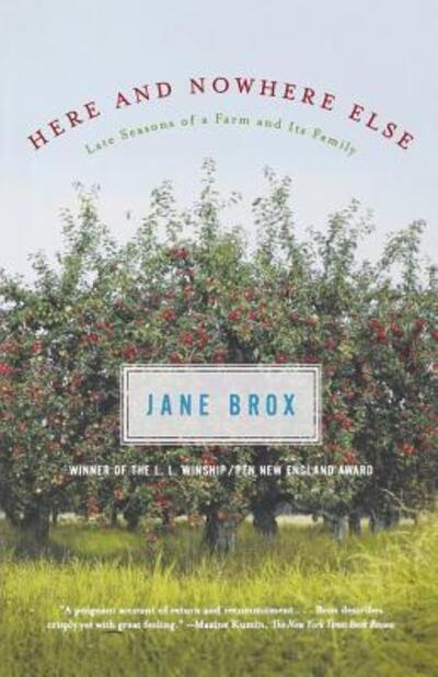 Cover for Jane Brox · Here and Nowhere Else (Book) (1994)