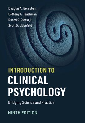 Cover for Bernstein, Douglas A. (University of South Florida) · Introduction to Clinical Psychology: Bridging Science and Practice (Pocketbok) [9 Revised edition] (2020)