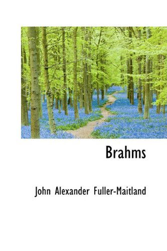 Cover for John Alexander Fuller-maitland · Brahms (Paperback Book) (2009)