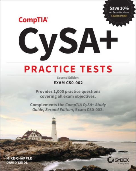 Cover for Chapple, Mike (University of Notre Dame) · CompTIA CySA+ Practice Tests: Exam CS0-002 (Paperback Book) (2020)