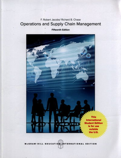 Cover for Jacobs · ISE Operations And Supply Chain (Book) (2017)