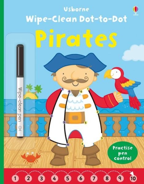 Cover for Felicity Brooks · Wipe-clean Dot-to-dot Pirates - Wipe-clean Dot-to-Dot (Pocketbok) (2015)