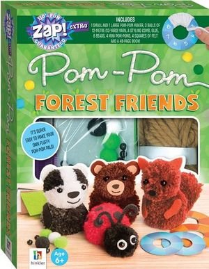 Cover for Hinkler Pty Ltd · Zap! Extra: Pom-Pom Forest Friends - Zap! Extra (Bog) (2018)