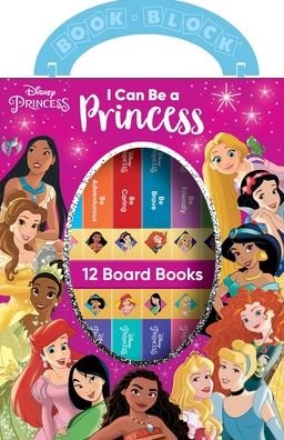 Cover for Pi Kids · Disney Princess: I Can Be a Princess (Board book) (2021)