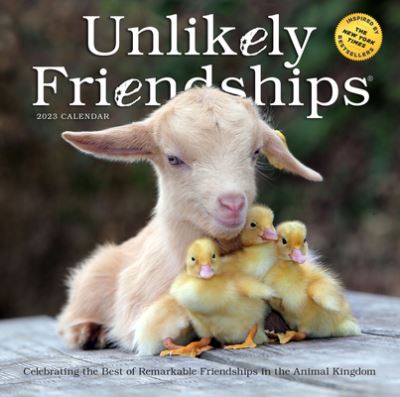 Unlikely Friendships Wall Calendar 2023: Heartwarming Photographs Paired with Stories of Interspecies Friendships - Jennifer S. Holland - Gadżety - Workman Publishing - 9781523516797 - 13 września 2022