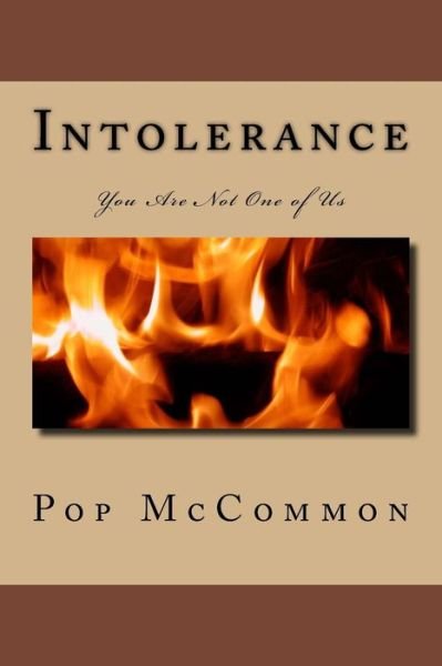 Cover for Pop McCommon · Intolerance : You Are Not One of Us (Taschenbuch) (2017)