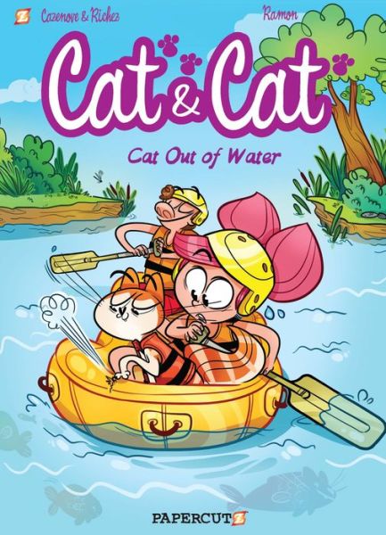 Cat and Cat #2: Cat Out of Water - Christophe Cazenove - Książki - Papercutz - 9781545804797 - 28 lipca 2020