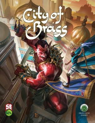 City of Brass 5E - Casey Christofferson - Books - Frog God Games - 9781622839797 - September 11, 2020