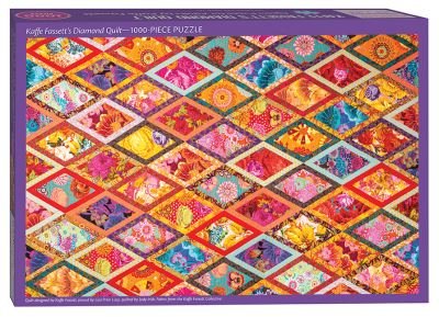 Kaffe Fassett’s Diamond Quilt Jigsaw Puzzle: 1000 Pieces, Dimensions 29.5? x 19.7? - Kaffe Fassett - Merchandise - C & T Publishing - 9781644031797 - 31. oktober 2021
