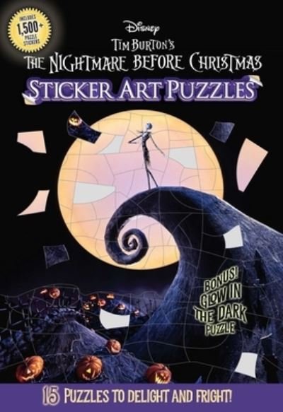 Cover for Arie Kaplan · Nightmare Before Christmas Sticker Art Puzzles (Bog) (2021)