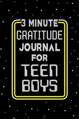 Cover for Paperland · 3 Minute Gratitude Journal for Teen Boys (Pocketbok) (2024)