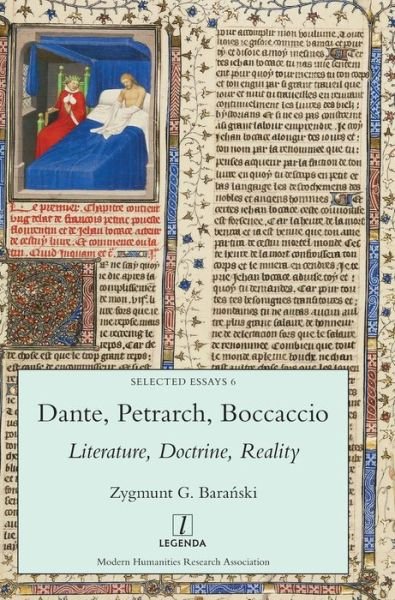 Cover for Bara&amp;#324; ski, Zygmunt G · Dante, Petrarch, Boccaccio: Literature, Doctrine, Reality - Selected Essays (Hardcover Book) (2020)