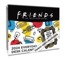 Cover for Friends Desk Block Calendar 2025 (Calendar) (2024)