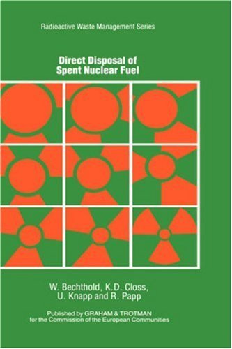 Cover for W. Bechthold · Direct Disposal of Spent Nuclear Fuel - Radioactive Waste Management Series (Hardcover Book) [1987 edition] (1987)