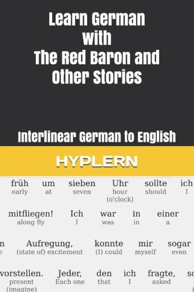 Cover for Kees Van den End · Learn German with The Red Baron and Other Stories (Paperback Book) (2018)