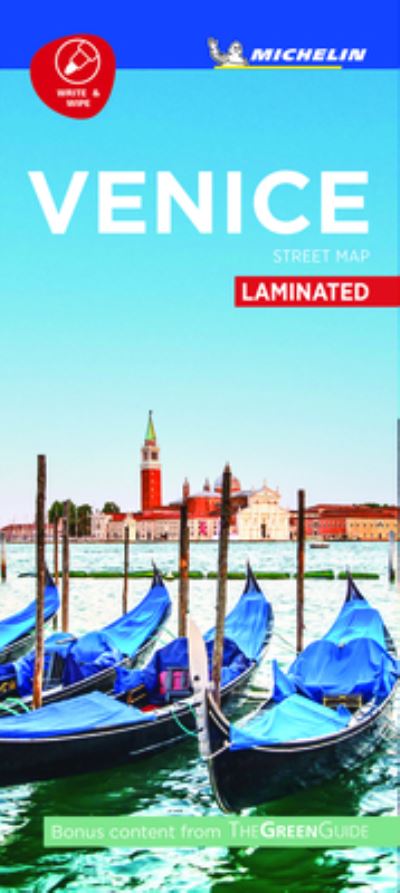 Cover for Michelin · Michelin Laminated City Plans: Venice Street Map Laminated (Gebundenes Buch) (2024)