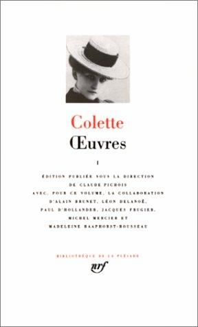 Cover for Colette · Oeuvres vol. 1 (Hardcover Book) (1984)