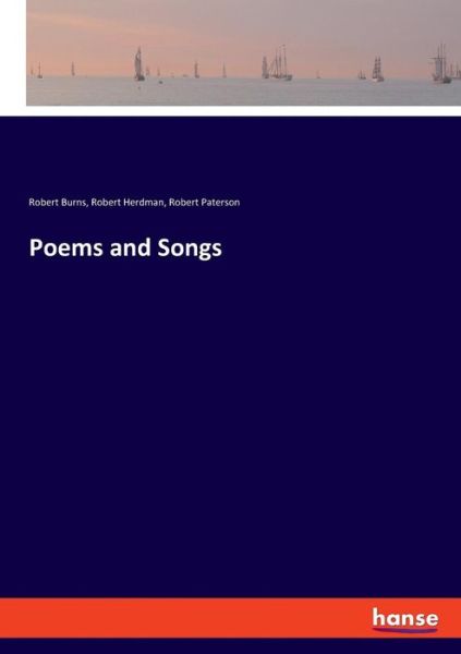 Cover for Burns · Poems and Songs (Book) (2018)