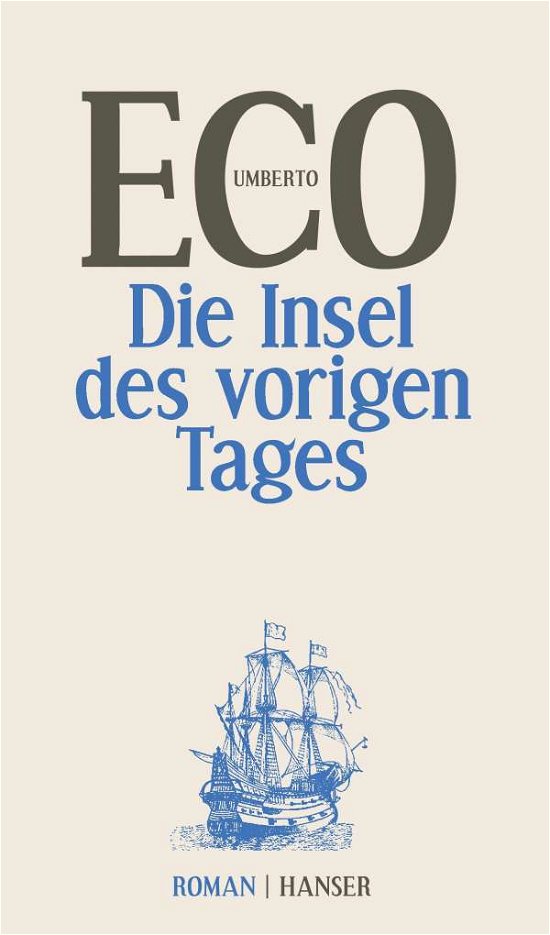 Cover for Eco · Die Insel des vorigen Tages (Bok)