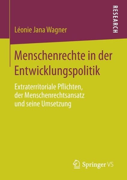 Cover for Wagner · Menschenrechte in der Entwicklun (Bog) (2017)