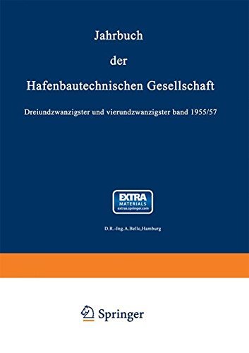 Cover for Erster Baudirektor Dr Bolle · Jahrbuch Der Hafenbautechnischen Gesellschaft: 1955/57 - Jahrbuch Der Hafenbautechnischen Gesellschaft (Paperback Book) [German, Softcover Reprint of the Original 1st Ed. 1959 edition] (2014)