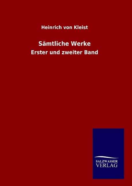 Cover for Kleist · Sämtliche Werke (Book)