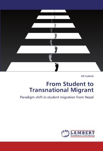 Cover for Db Subedi · From Student to Transnational Migrant: Paradigm Shift in Student Migration from Nepal (Pocketbok) (2012)