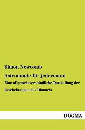 Cover for Simon Newcomb · Astronomie Fur Jedermann (Paperback Bog) [German edition] (2013)