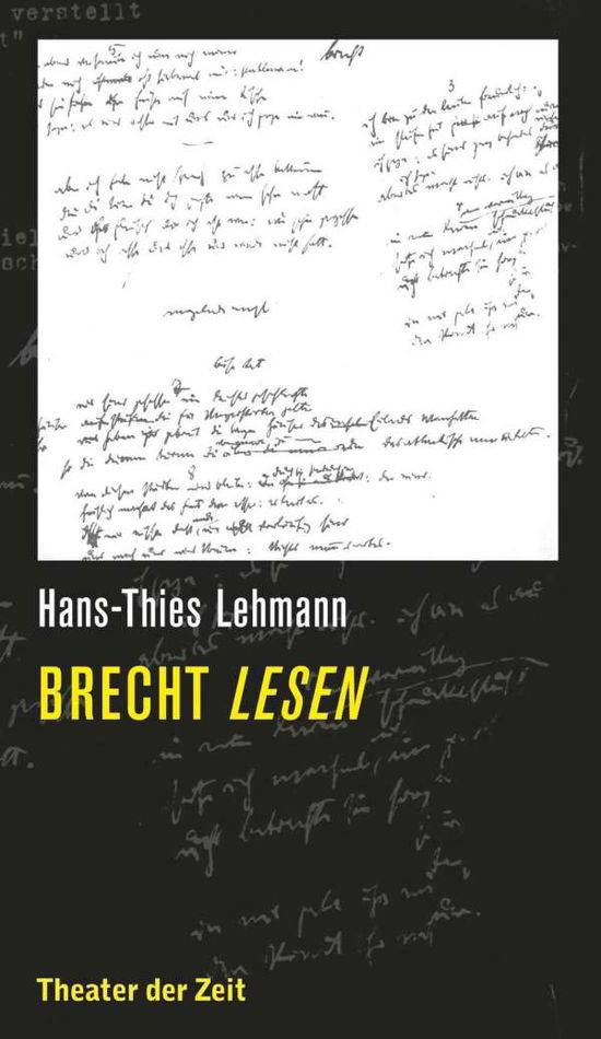 Cover for Lehmann · Brecht lesen (Buch)