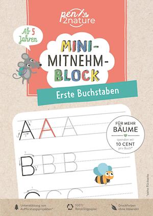 Cover for Mini-Mitnehm-Block Erste Buchstaben (Book) (2024)