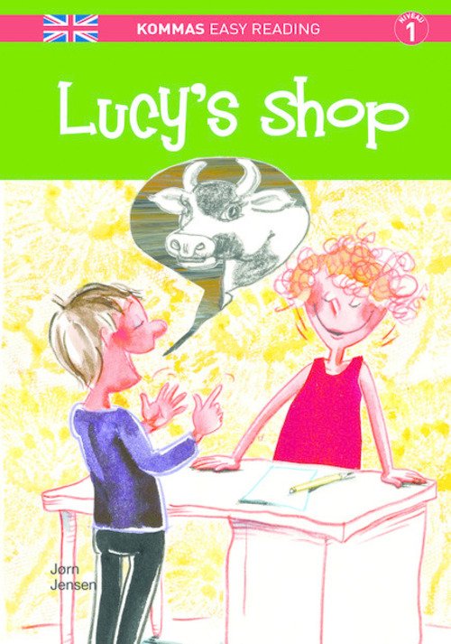 Cover for Jørn Jensen · Kommas Easy Reading: Kommas Easy Reading: Lucy's shop (Innbunden bok) [1. utgave] (2015)