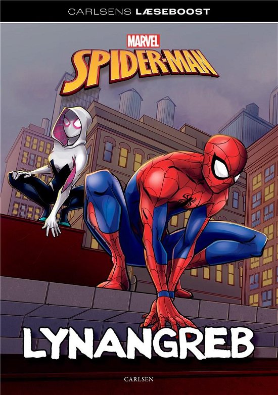 Cover for Marvel · Carlsens Læseboost - Marvel: Spider-Man - Lynangreb (Bound Book) [1th edição] (2022)