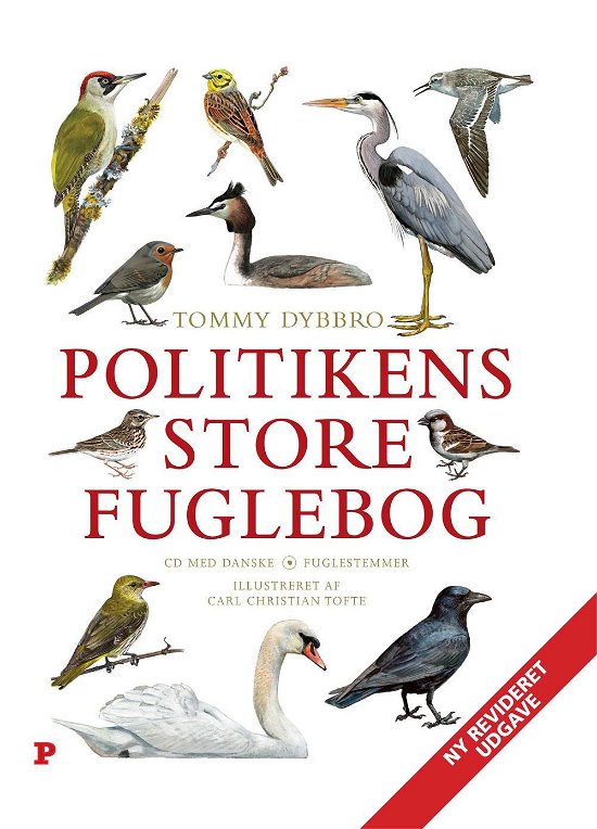 Cover for Tommy Dybbro · Politikens store fuglebog (Buch/CD) [7. Ausgabe] [Bog &amp; CD] (2012)