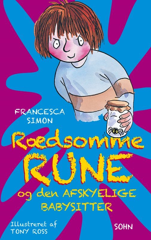 Cover for Francesca Simon · Rædsomme Rune bd. 9: Rædsomme Rune og den afskyelige babysitter (Gebundesens Buch) [1. Ausgabe] [Indbundet] (2013)