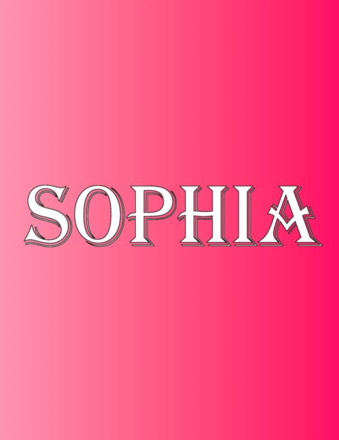 Cover for Rwg · Sophia (Paperback Book) (2019)