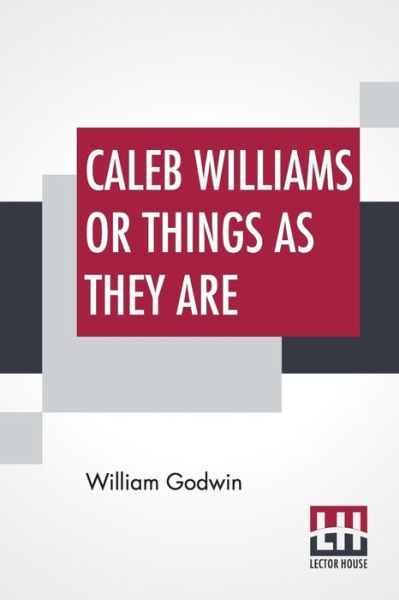 Cover for William Godwin · Caleb Williams Or Things As They Are (Paperback Book) (2019)