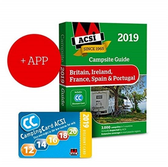 Campsite Guide + APP 2019 (Paperback Book) (2019)