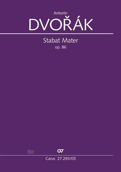 Cover for Dvorák · DvorÃ¡k:stabat Mater, Klavierauszug (Book)